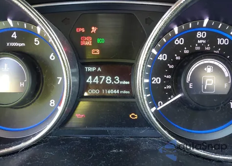 2013 Hyundai Sonata Gls z USA, uszkodzony, nr VIN 5NPEB4AC1DH509281